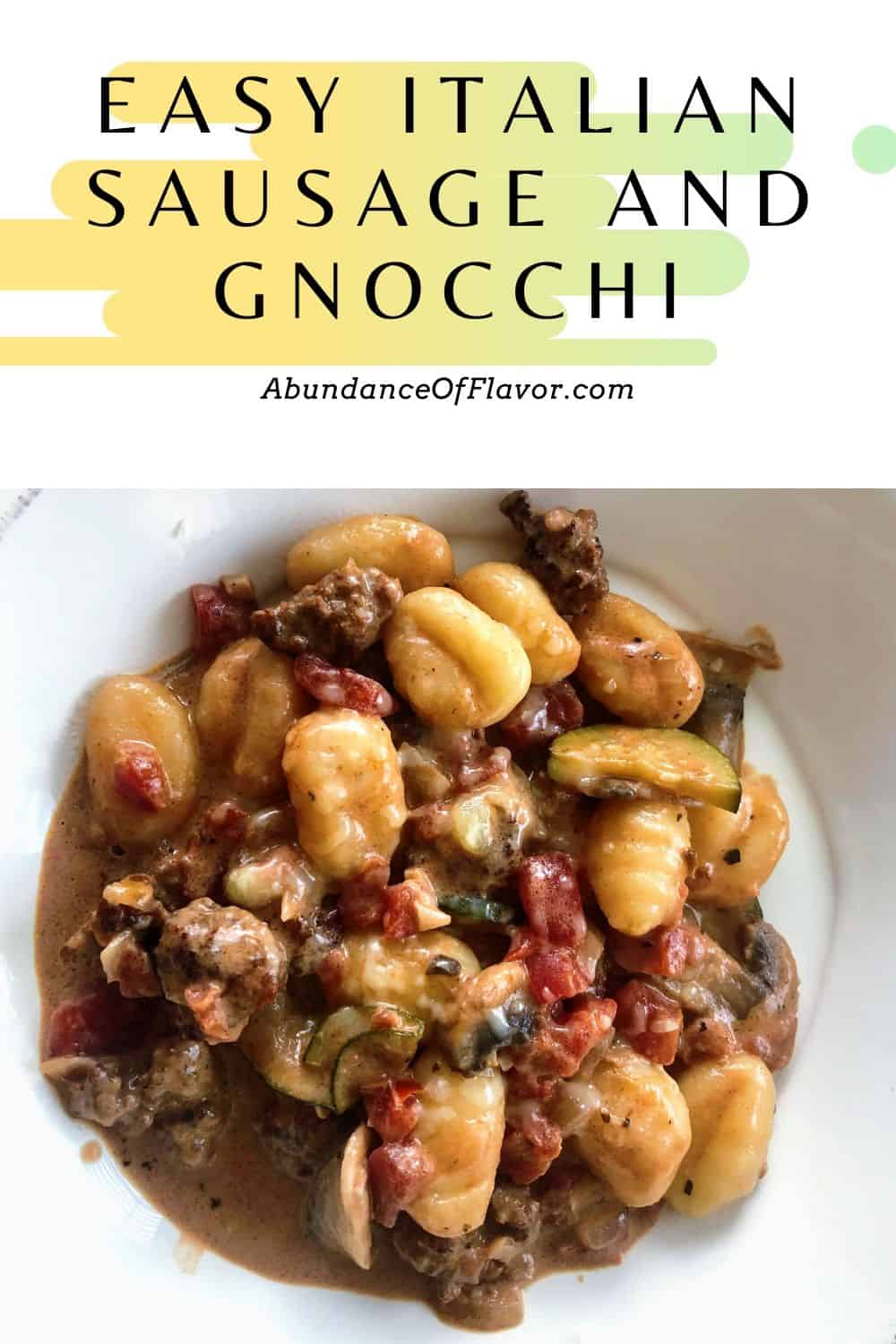 Easy Italian Sausage And Gnocchi Abundance Of Flavor   Best Kitchen Gadgets That Are Actually Useful 3 1 