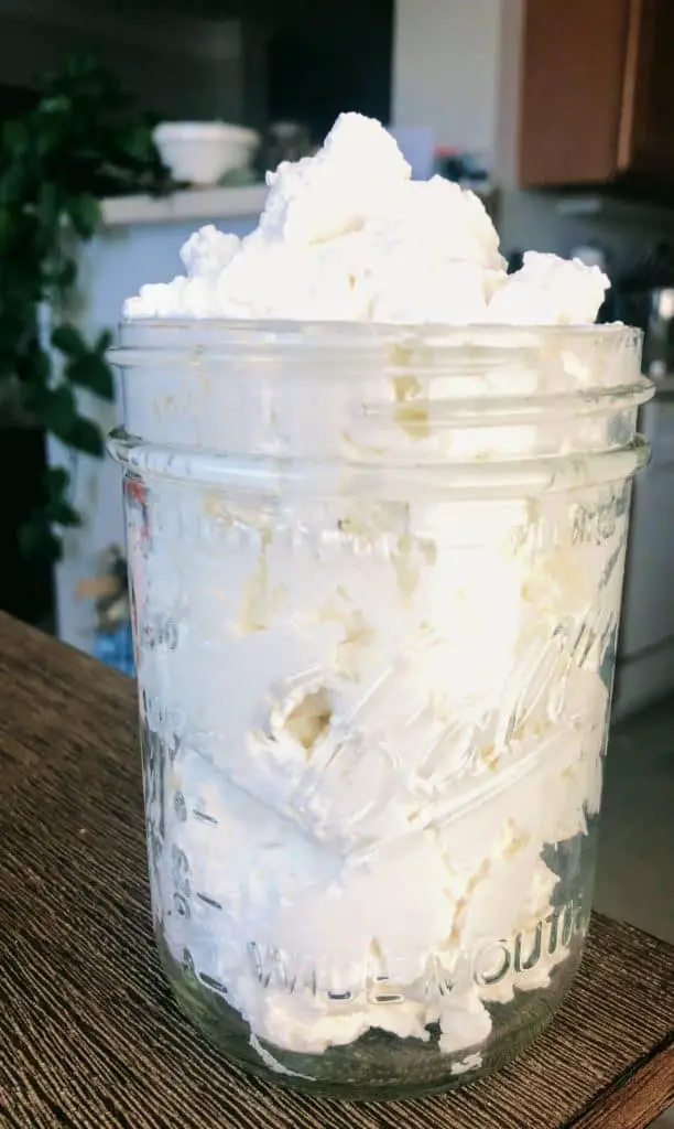 3 ingredient whipped cream