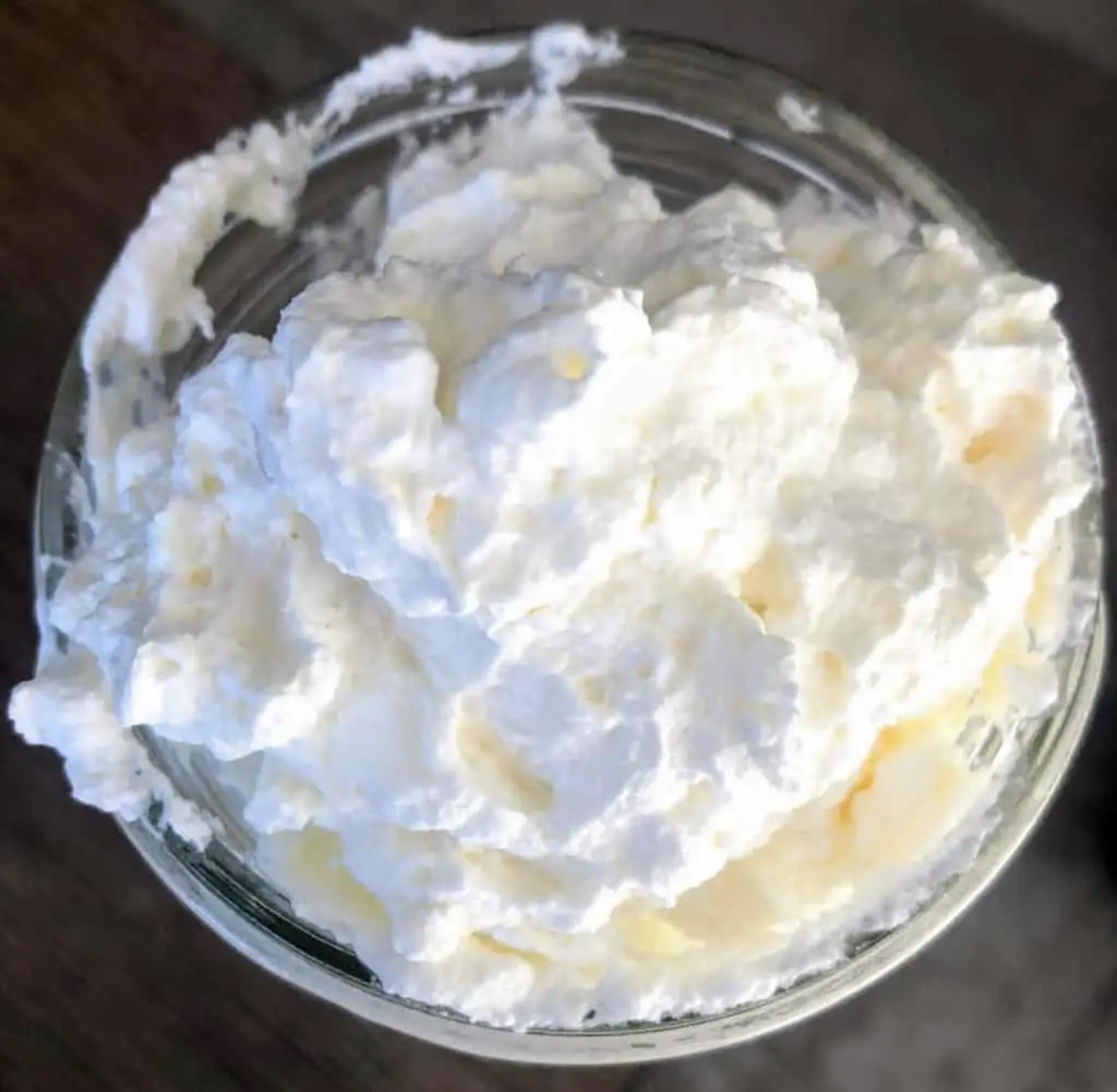 3 ingredient whipped cream
