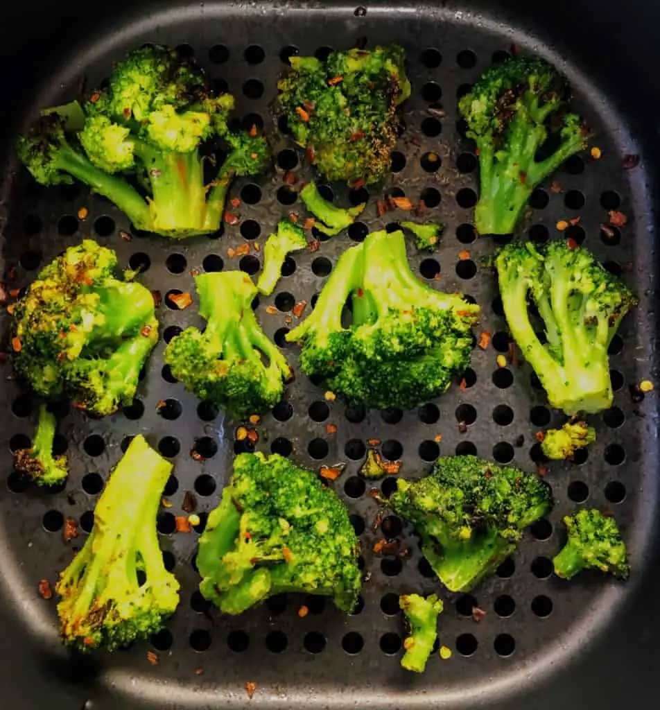 crispy air fryer frozen broccoli