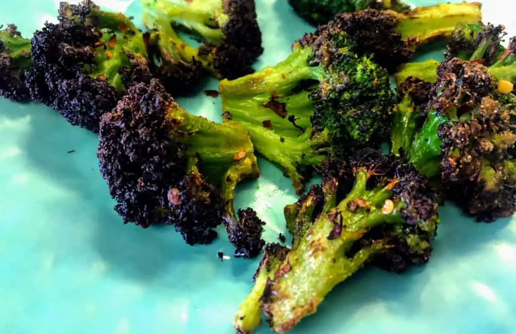 crispy air fry frozen broccoli