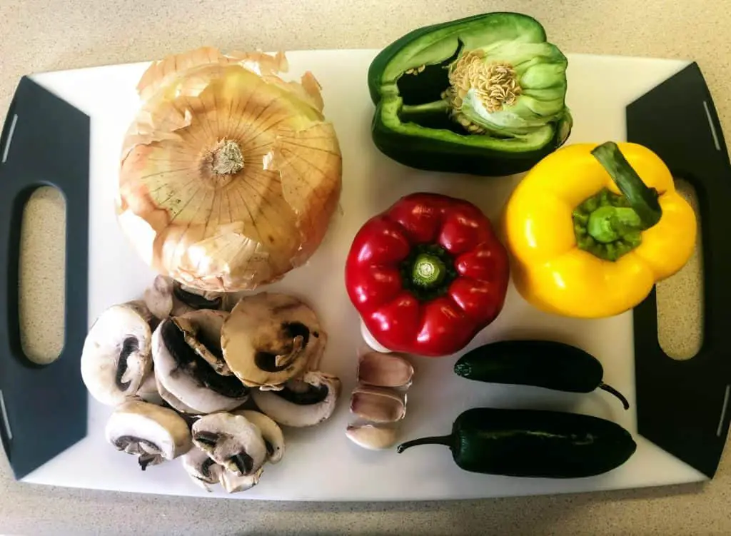 sheet pan chicken fajitas