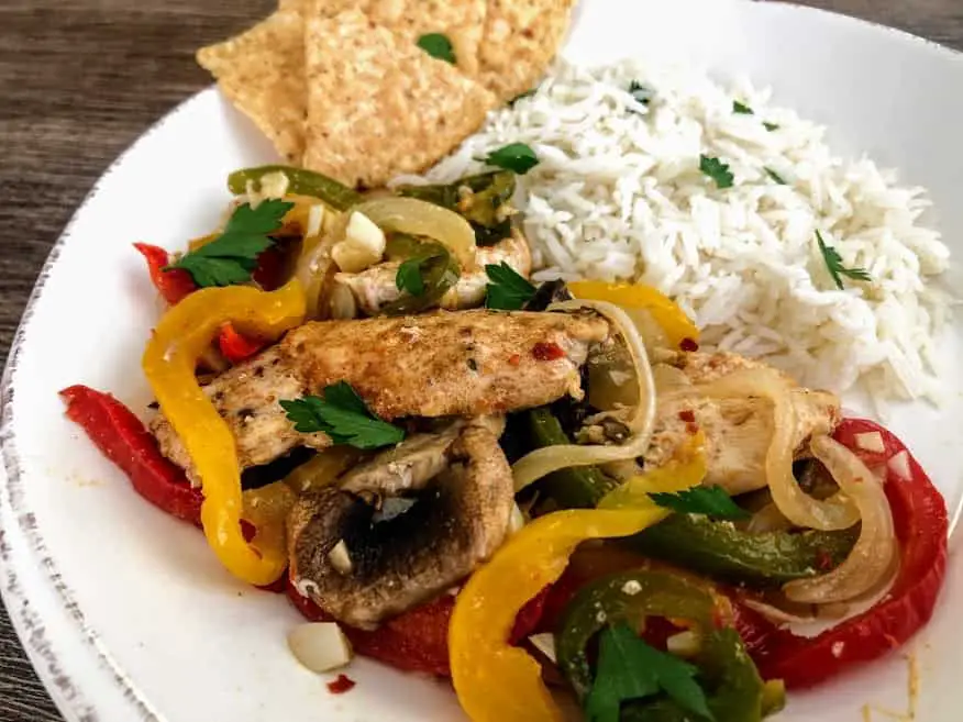 One Pan/Sheet Pan Chicken Fajitas - Sweet Pea's Kitchen