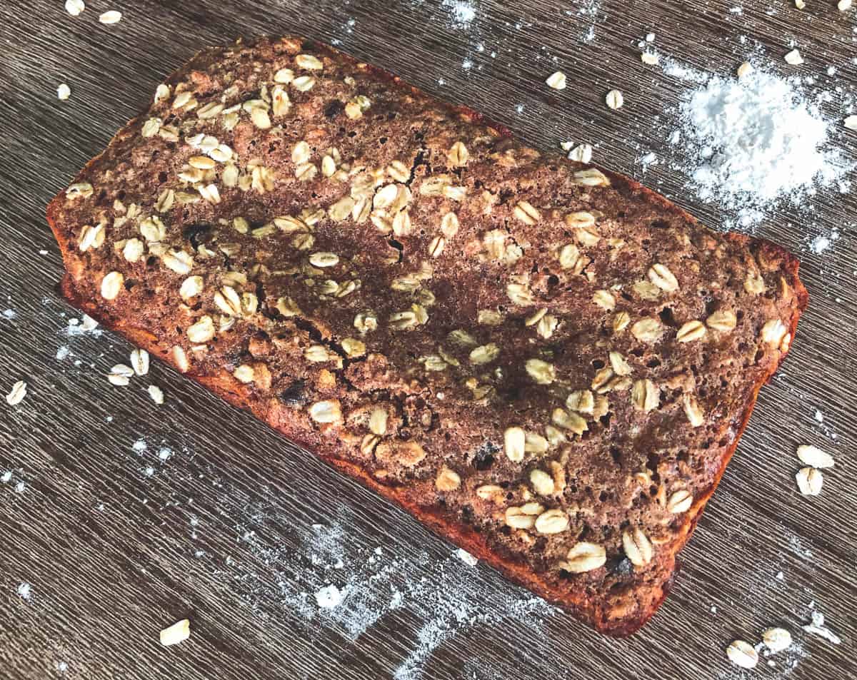 Healthy Banana Oat Bread - Abundance of Flavor