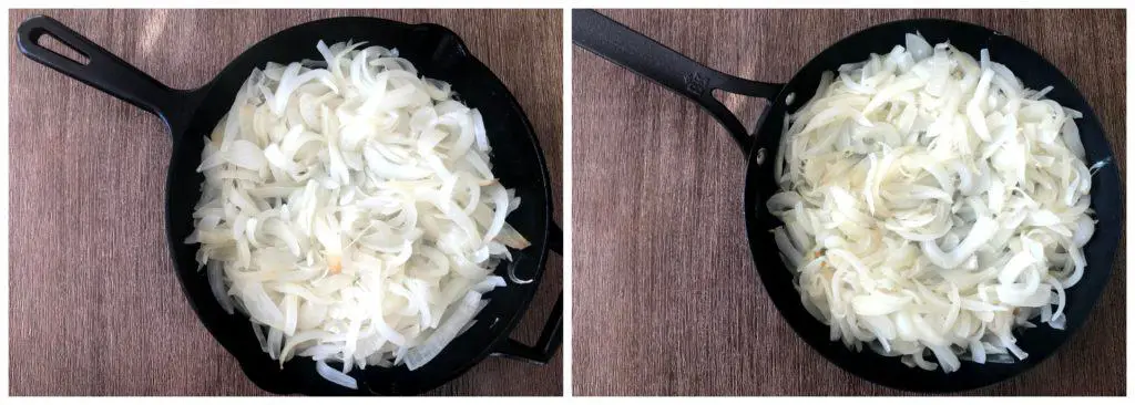 caramelized onions cast iron or carbon steel