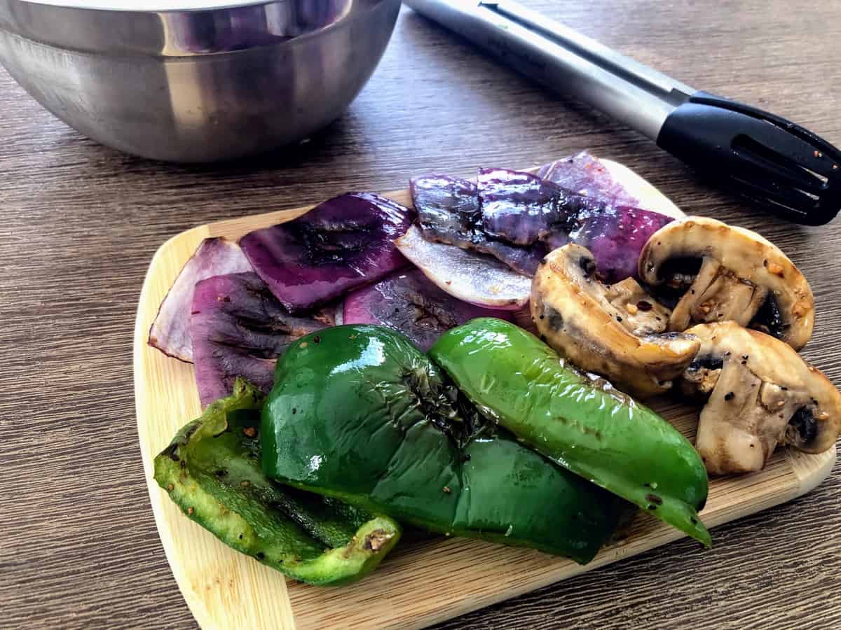 grilled vegetables