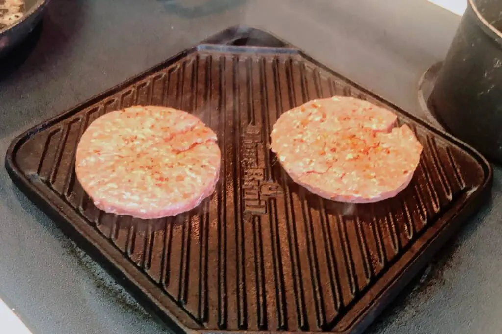 grilled burgers