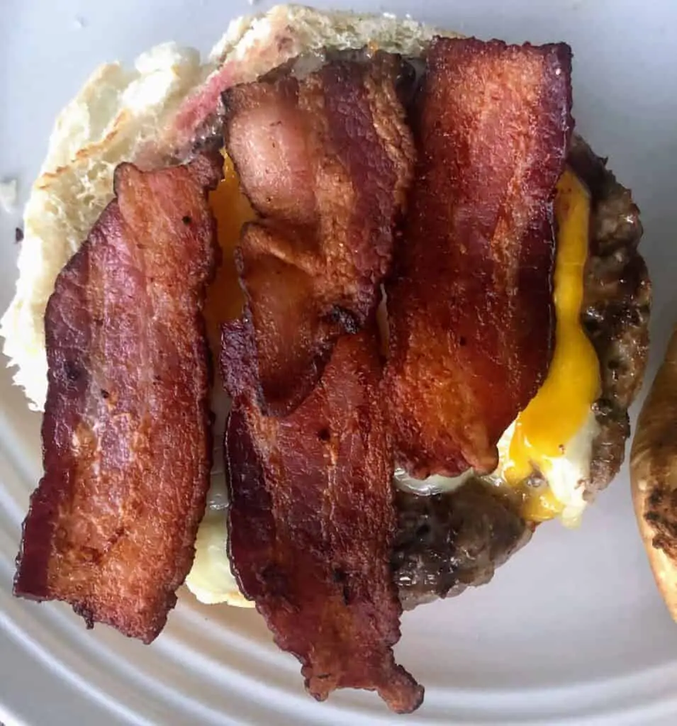 burger bacon