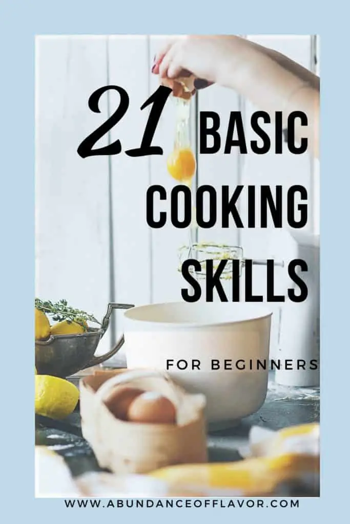 basic cooking skills