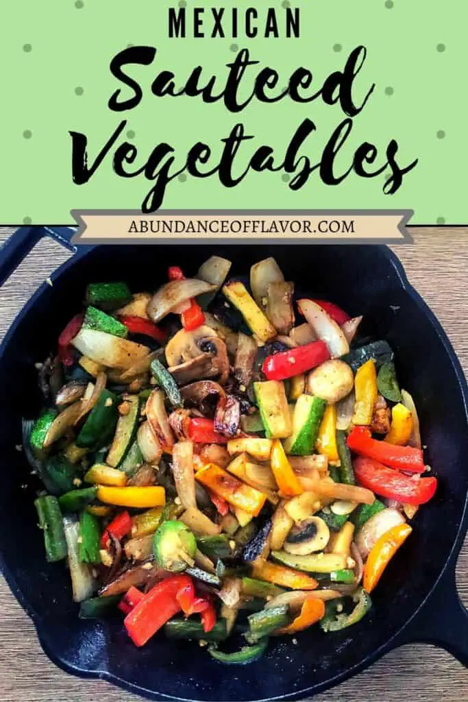 mexican sauteed vegetables pin