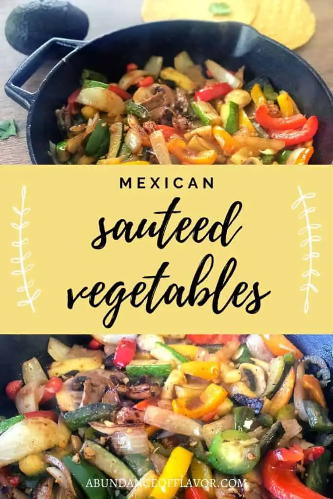 mexican sauteed vegetables pin