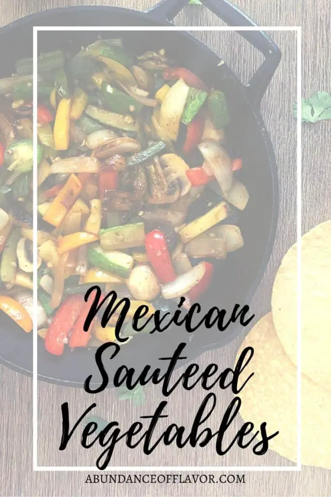 mexican sauteed vegetables pin