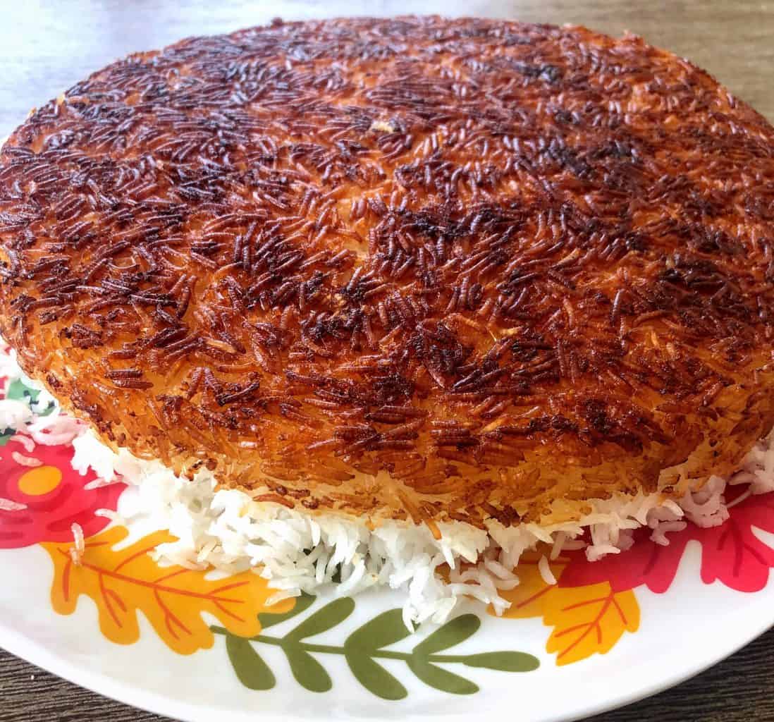 Crispy Persian Rice with Tahdig - Abundance of Flavor