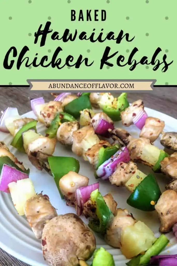 hawaiian chicken kebabs pin