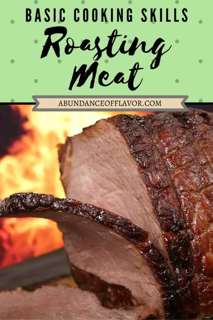 roasting meat pin