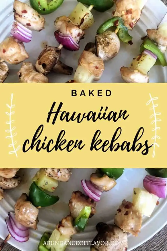 hawaiian chicken kebabs pin