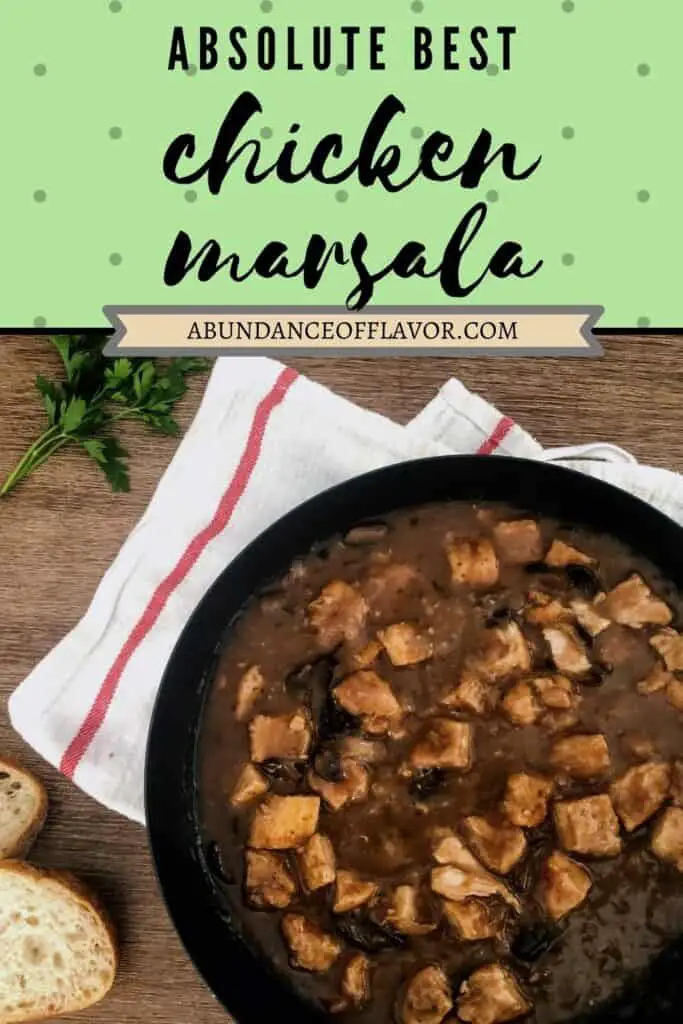 absolute best chicken marsala pin