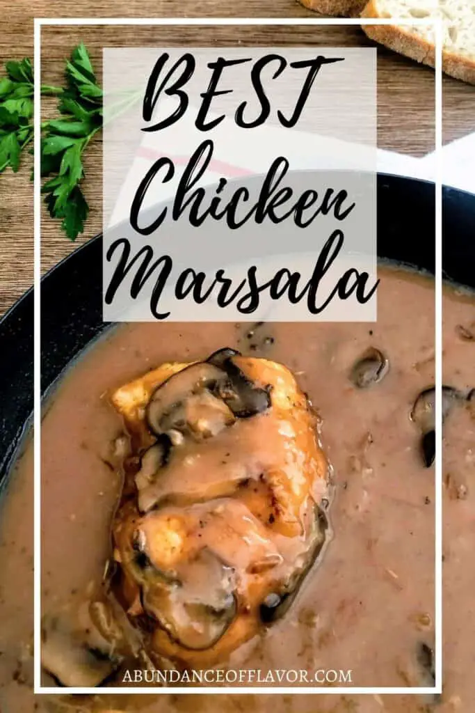 absolute best chicken marsala pin