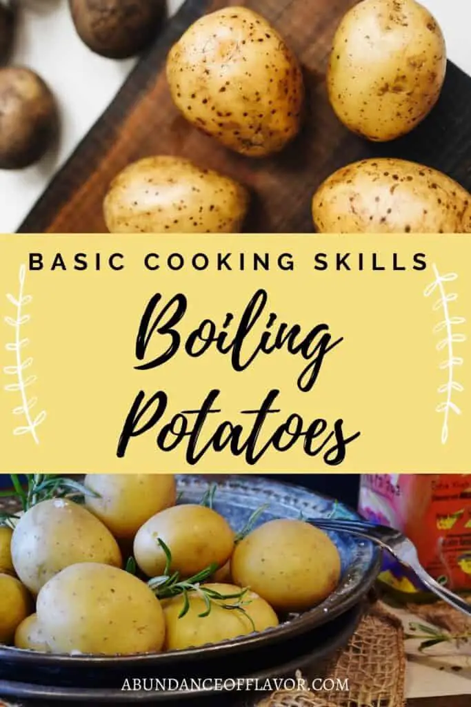 boiling potatoes pin