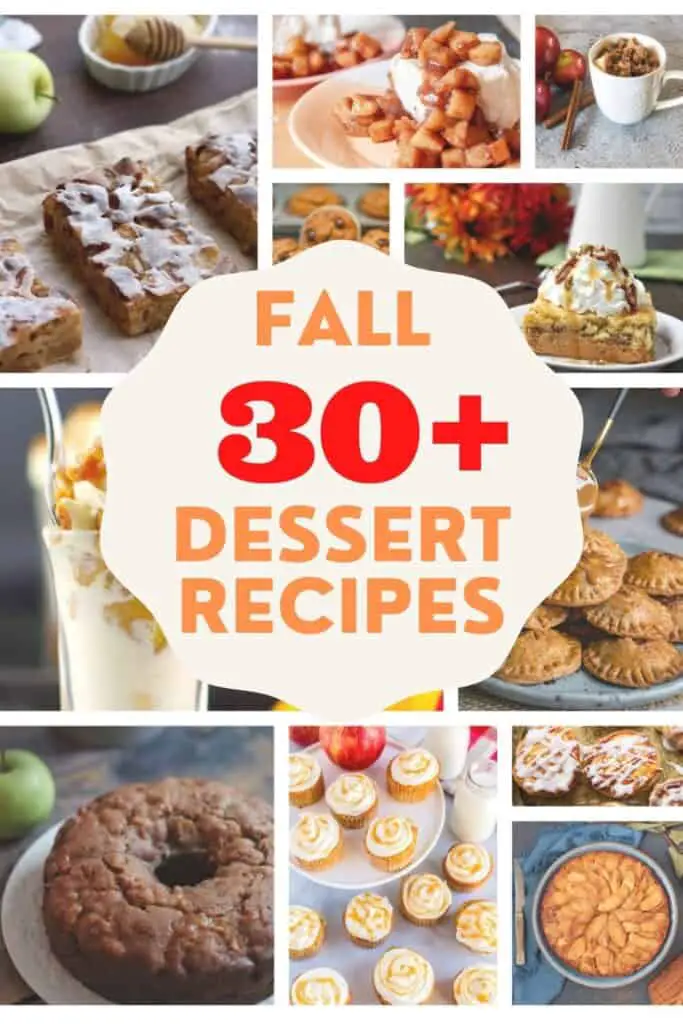 easy dessert recipes to make this fall