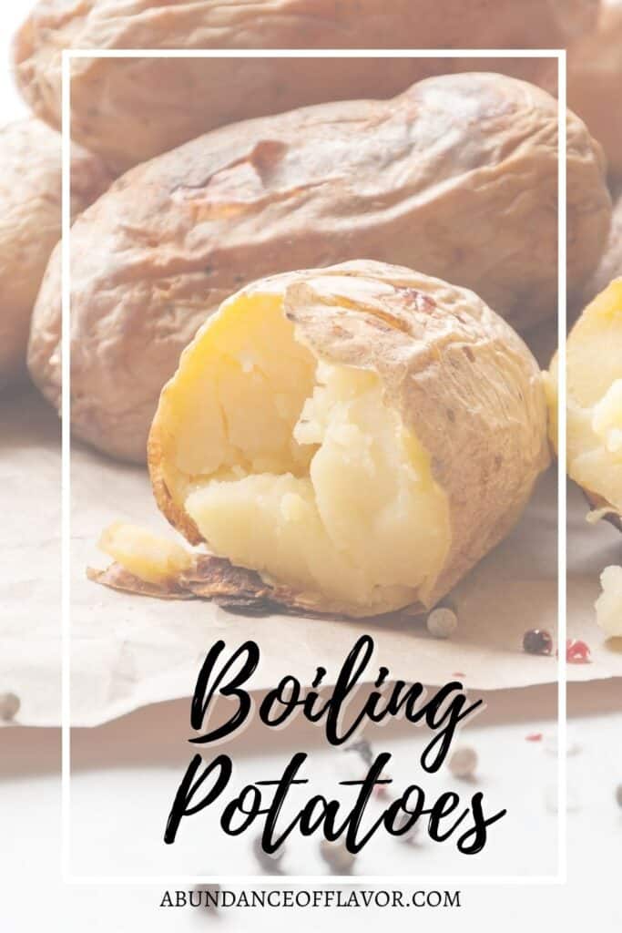 boiling potatoes pin