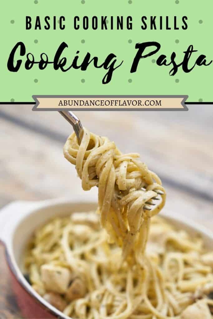 cooking pasta pin