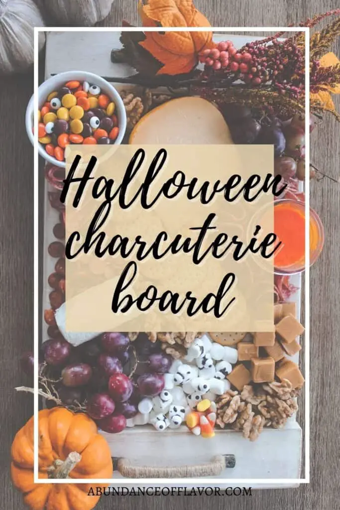 halloween charcuterie board pin