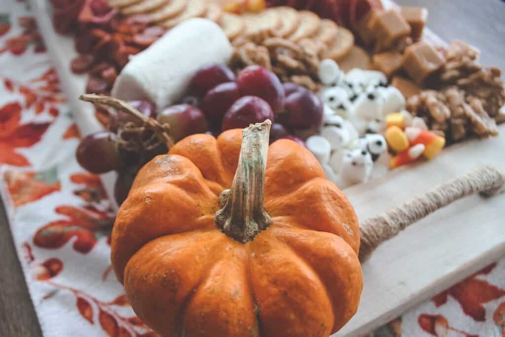 halloween themed charcuterie board