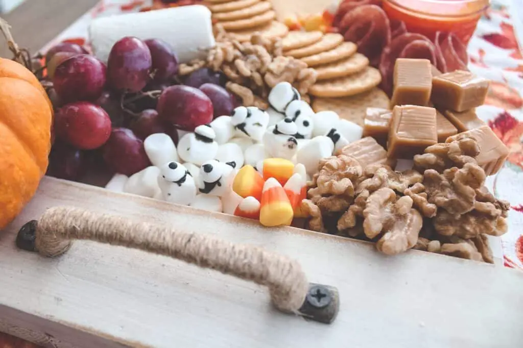 halloween themed charcuterie board