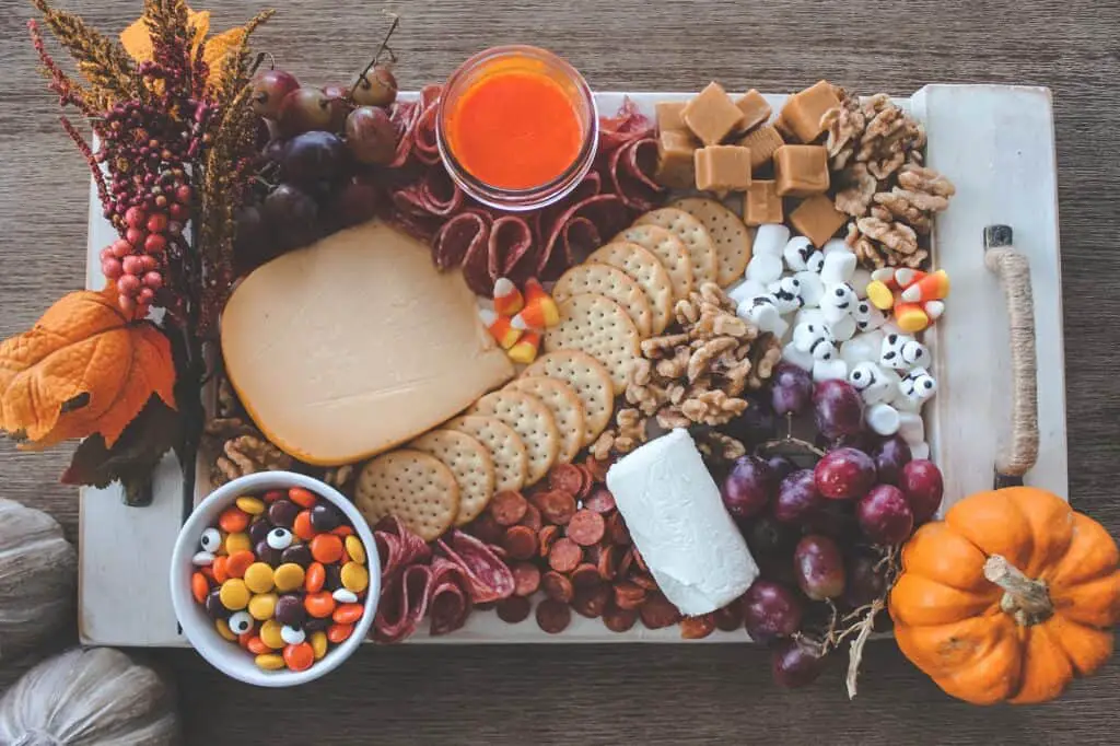 Halloween Themed Charcuterie Board Abundance Of Flavor