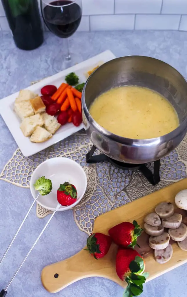 Cheese fondue 