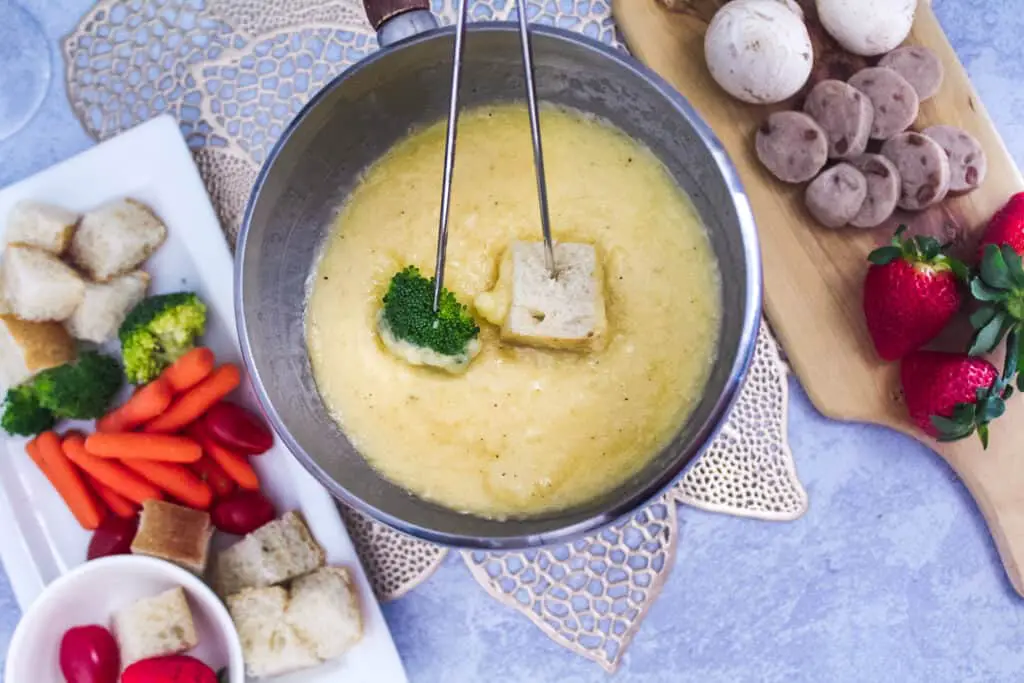 Cheese fondue