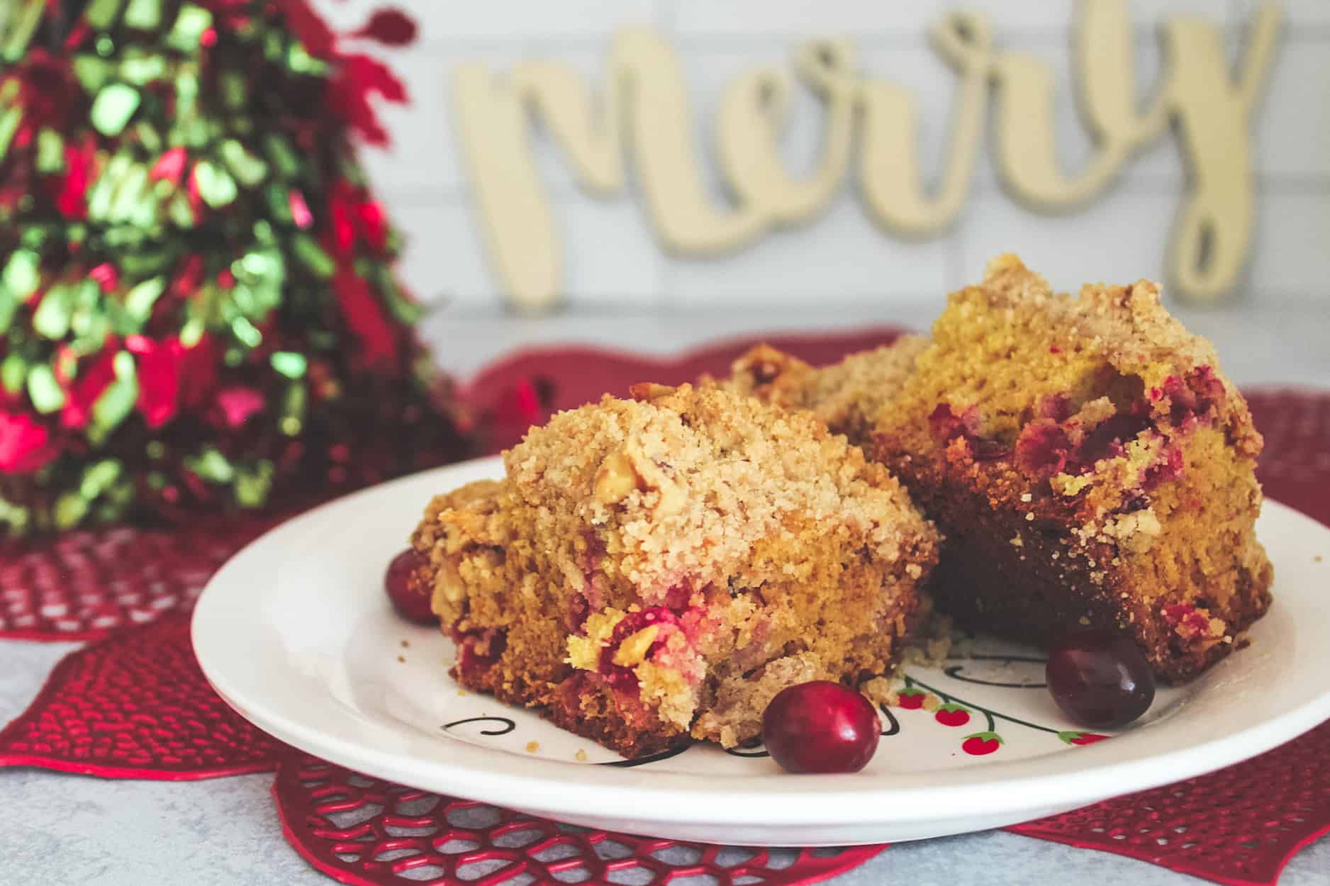 Christmas Morning Cranberry Orange Coffee Cake Abundance Of Flavor