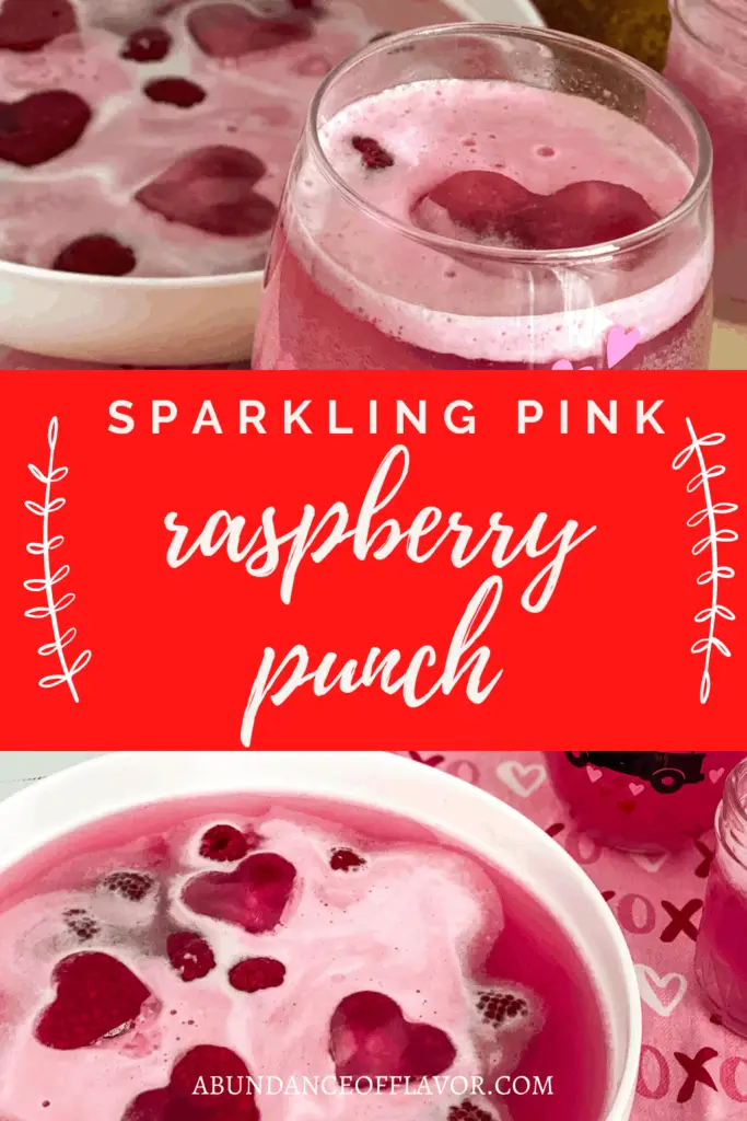 Sparkling Pink Punch Party Recipe - Made by a Princess