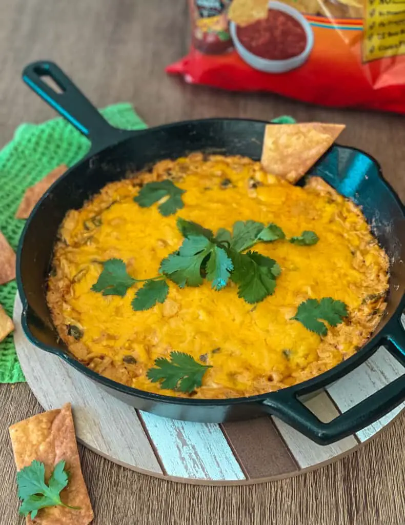 buffalo chicken enchilada dip