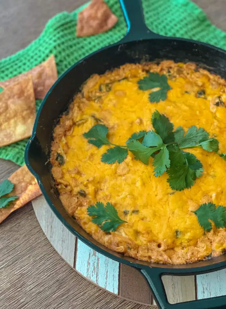 buffalo chicken enchilada dip