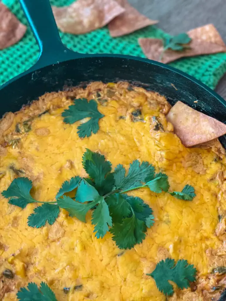 buffalo chicken enchilada dip