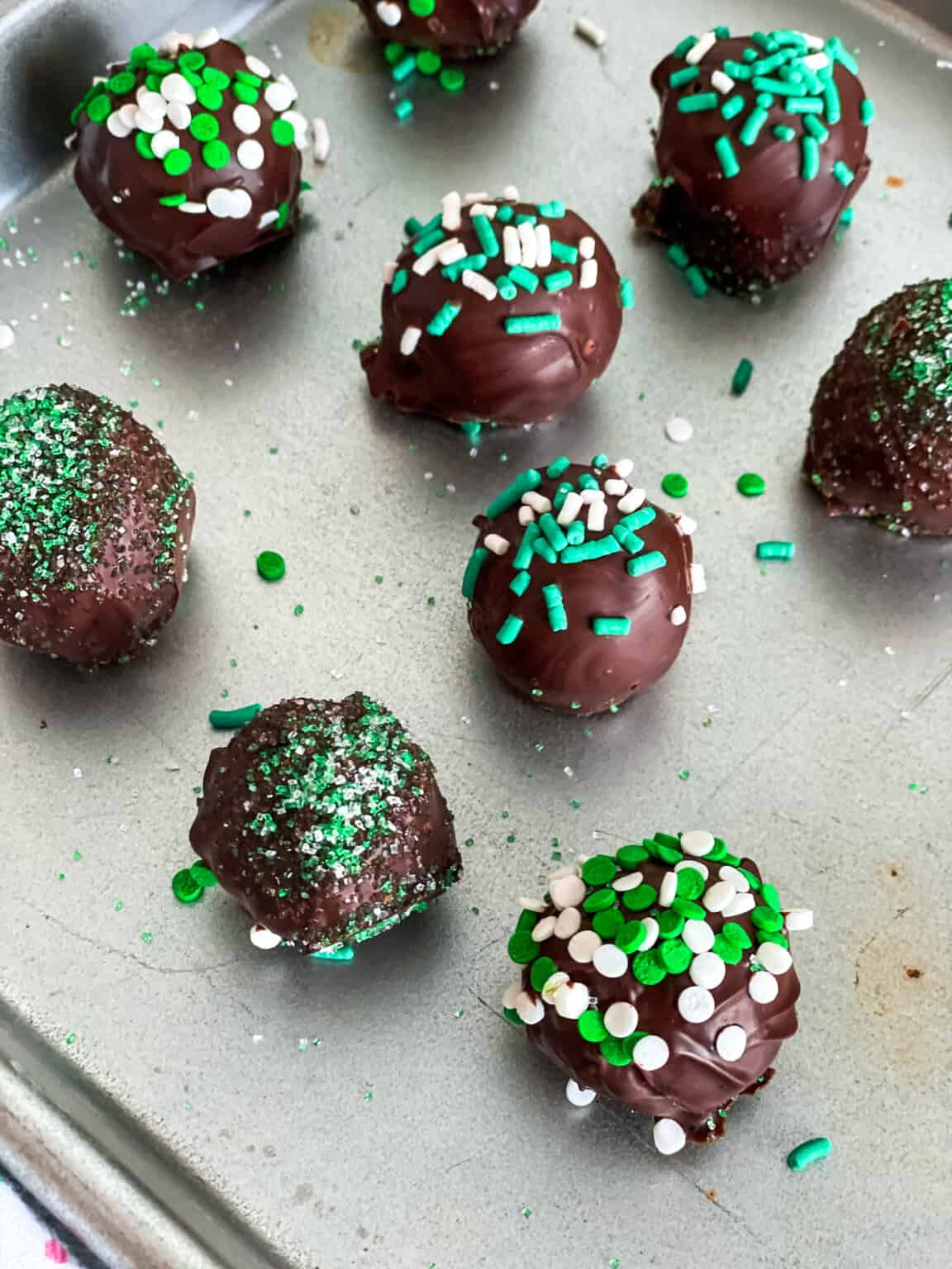 Thin Mint Chocolate Truffles - Abundance of Flavor