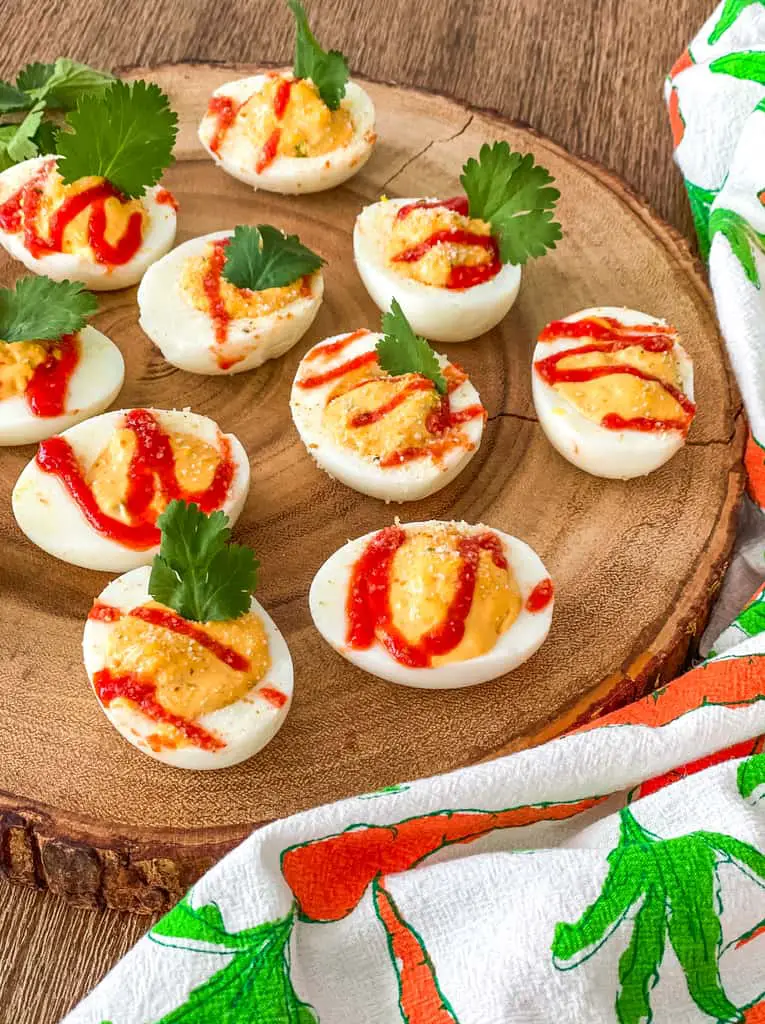 spicy jalapeno deviled eggs