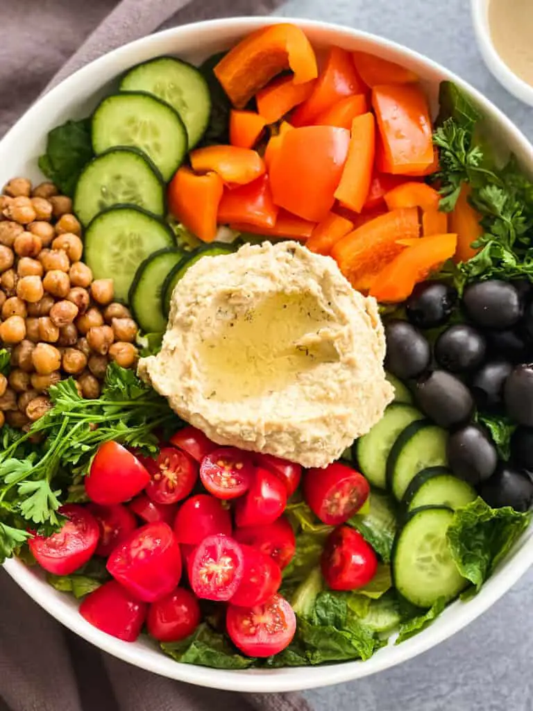 Build Your Own Mediterranean Buddha Bowl - Abundance of Flavor