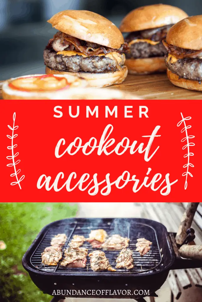 summer cookout accessories