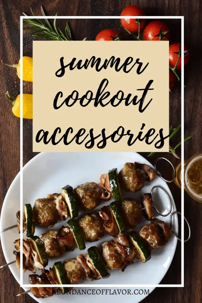 summer cookout accessories