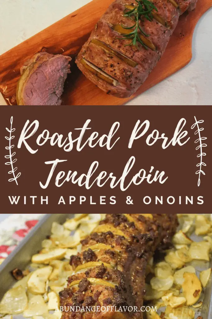 roasted pork tenderloins with pin
