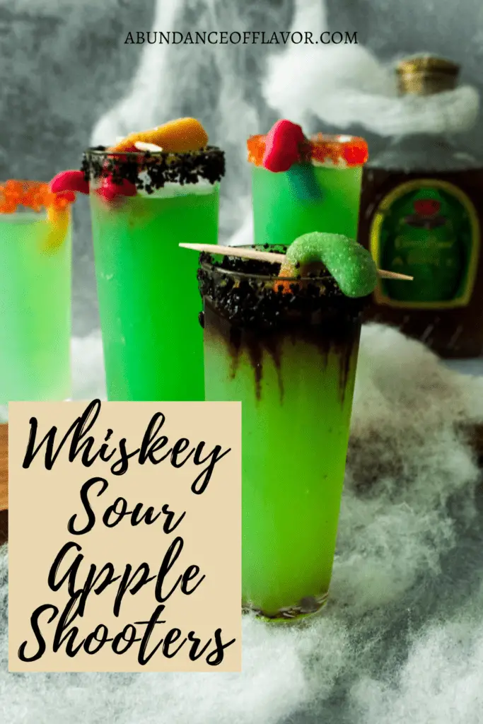 whiskey sour apple pin