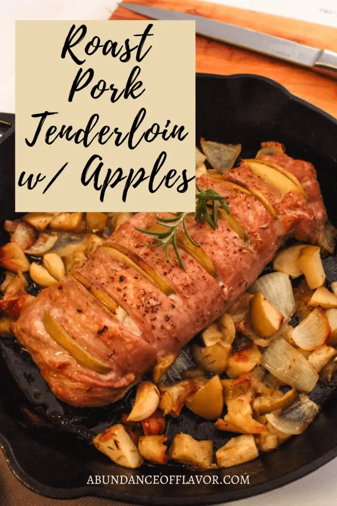 roasted pork tenderloins with pin