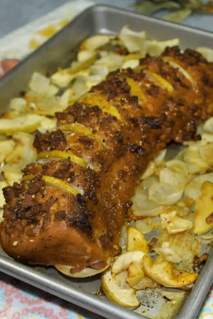 roasted pork tenderloin with apples