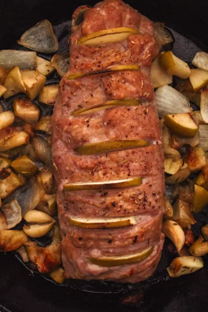 roasted pork tenderloin with apples