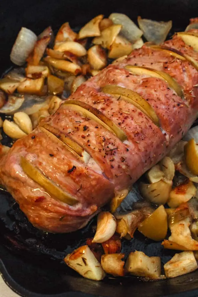 roasted pork tenderloin with apples