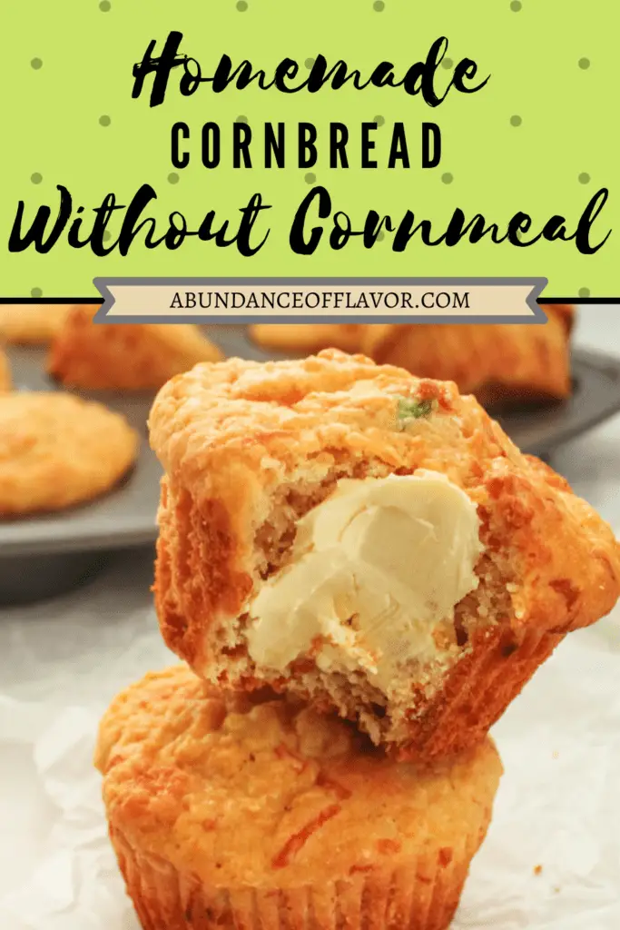 homemade cornbread without cornmeal pin