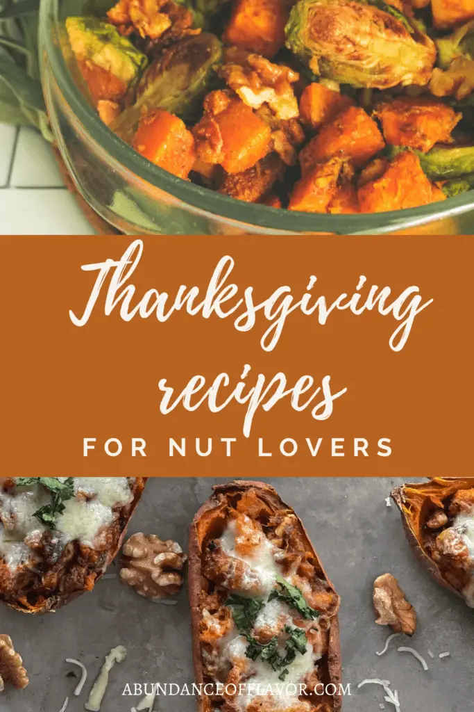thanksgiving recipes for nut lovers